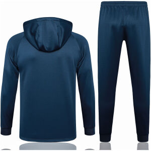 Mens PSG Hoodie Sweatshirt Royal 2023/24
