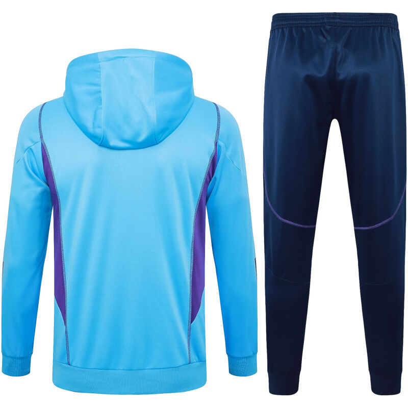 Herren Argentinien Hoodie Sweatshirt Blau 2024