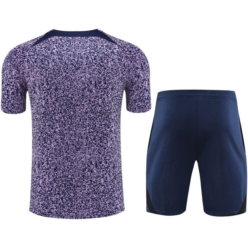 Mens Tottenham Hotspur Short Training Suit Purple 2023/24