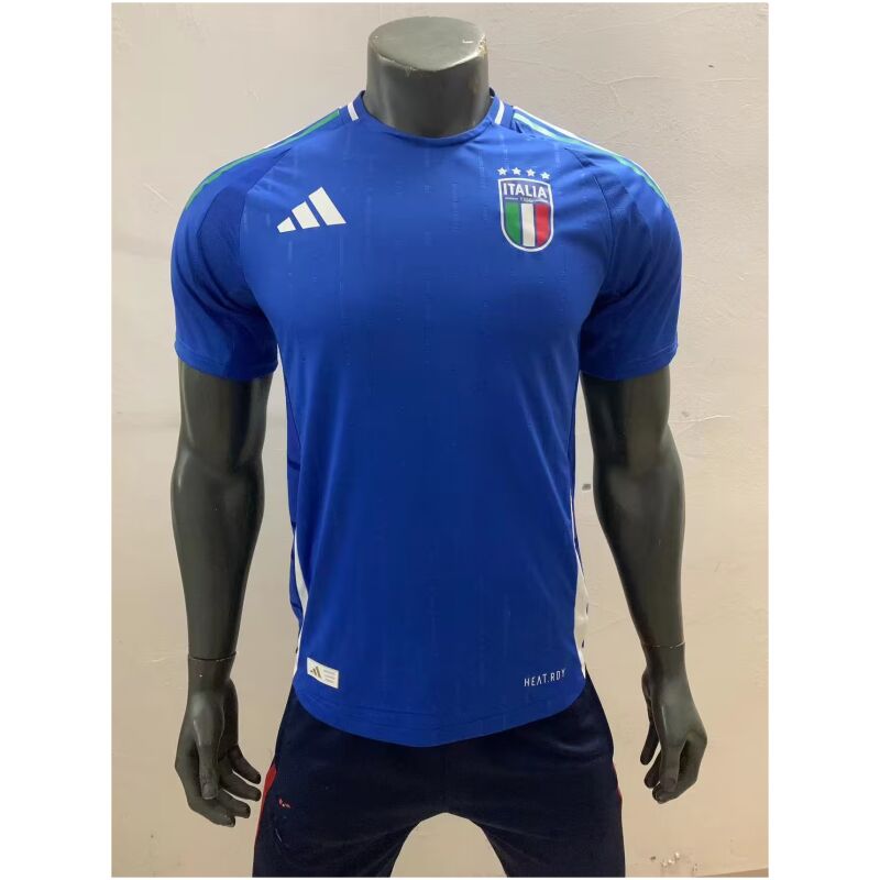 Mens Italy Euro Cup Home Authentic Jersey 2024 – Match