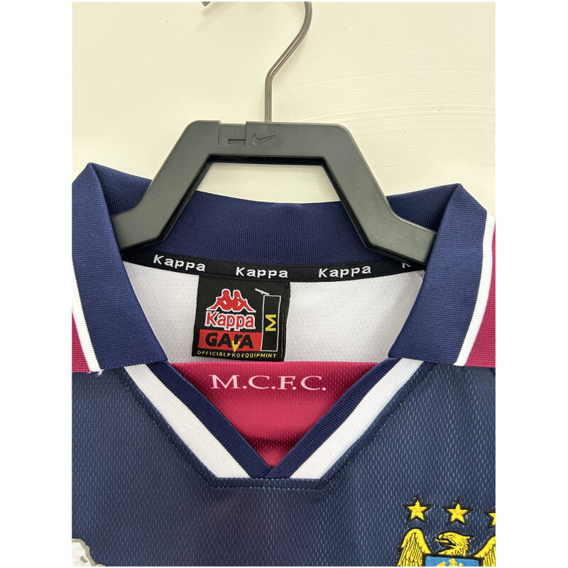 Mens Manchester City Retro Away Jersey 1997/98