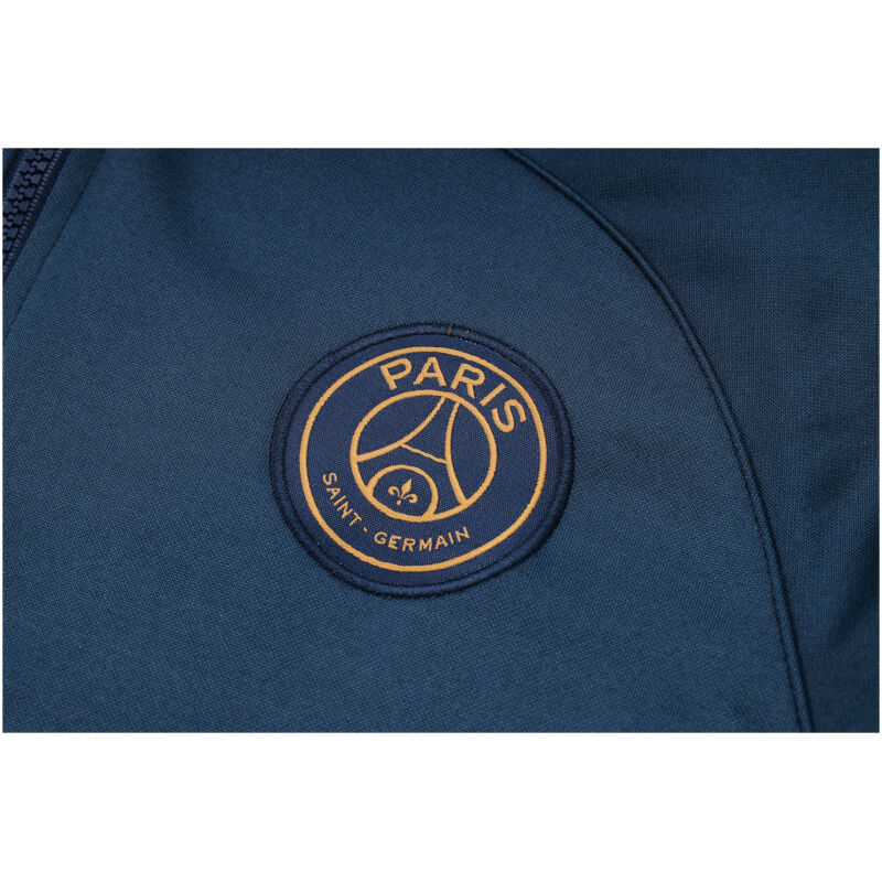 Mens PSG Hoodie Sweatshirt Royal 2023/24