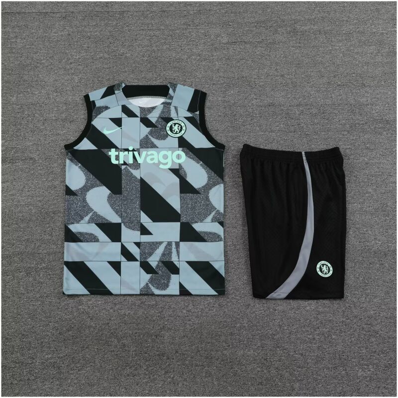 Mens Chelsea Singlet Suit Grey 2023/24