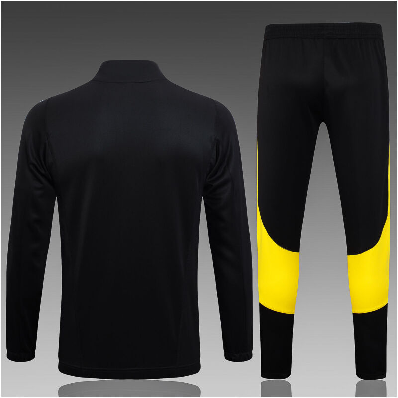 Kids Juventus Jacket + Pants Training Suit Black 2023/24