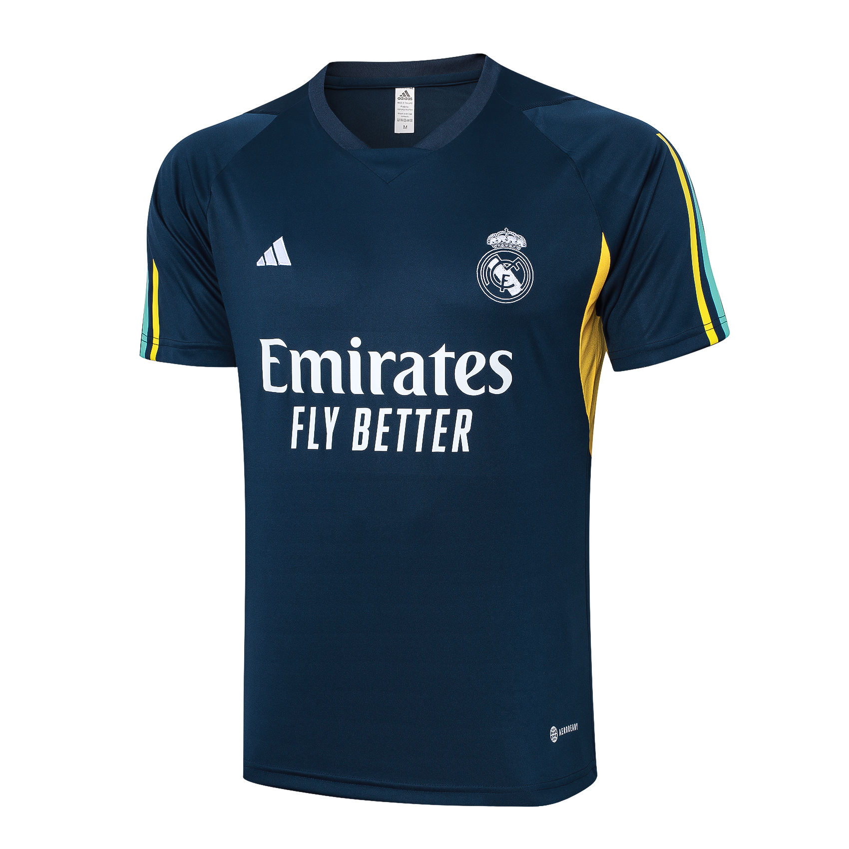 Mens Real Madrid Short Training Jersey Royal 2023/24