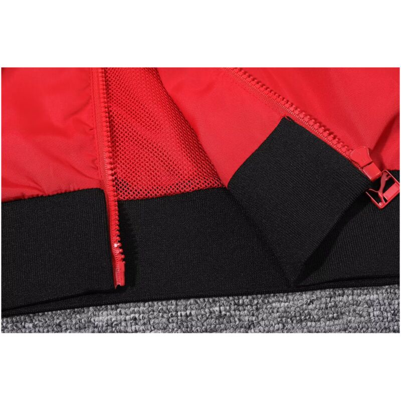 Mens AC Milan All Weather Windrunner Jacket Red 2023/24