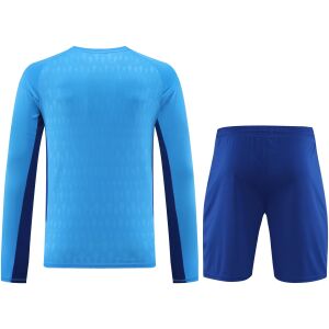 Mens Juventus Goalkeeper Blue Suit Long Sleeve 2023/24