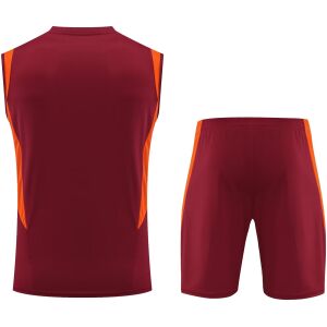 Mens Manchester United Singlet Suit Burgundy 2023/24