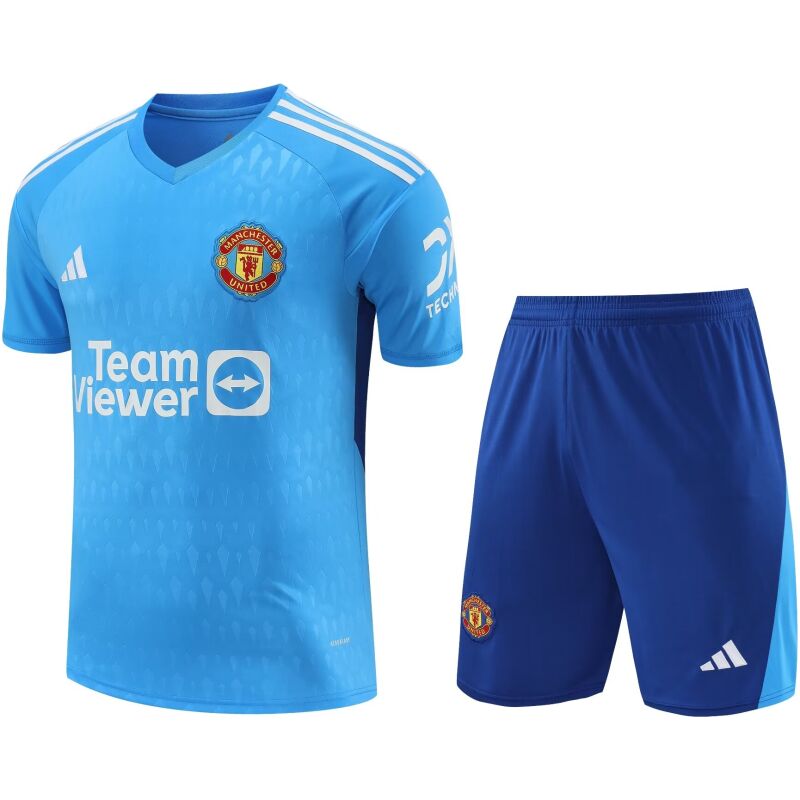 Mens Manchester United Goalkeeper Blue Suit 2023/24
