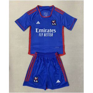 Kids Olympique Lyonnais Away Jersey 2023/24