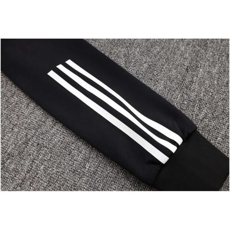 Mens Juventus Hoodie Sweatshirt Black 2023/24