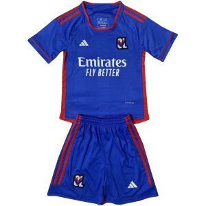 Kids Olympique Lyonnais Away Jersey 2023/24
