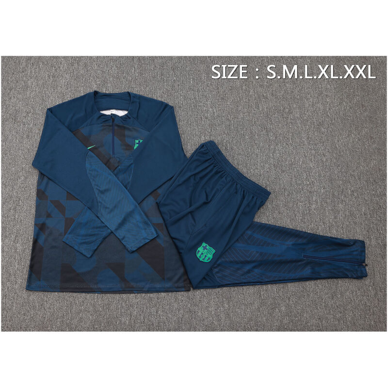 Mens Barcelona Training Suit Royal 2023/24