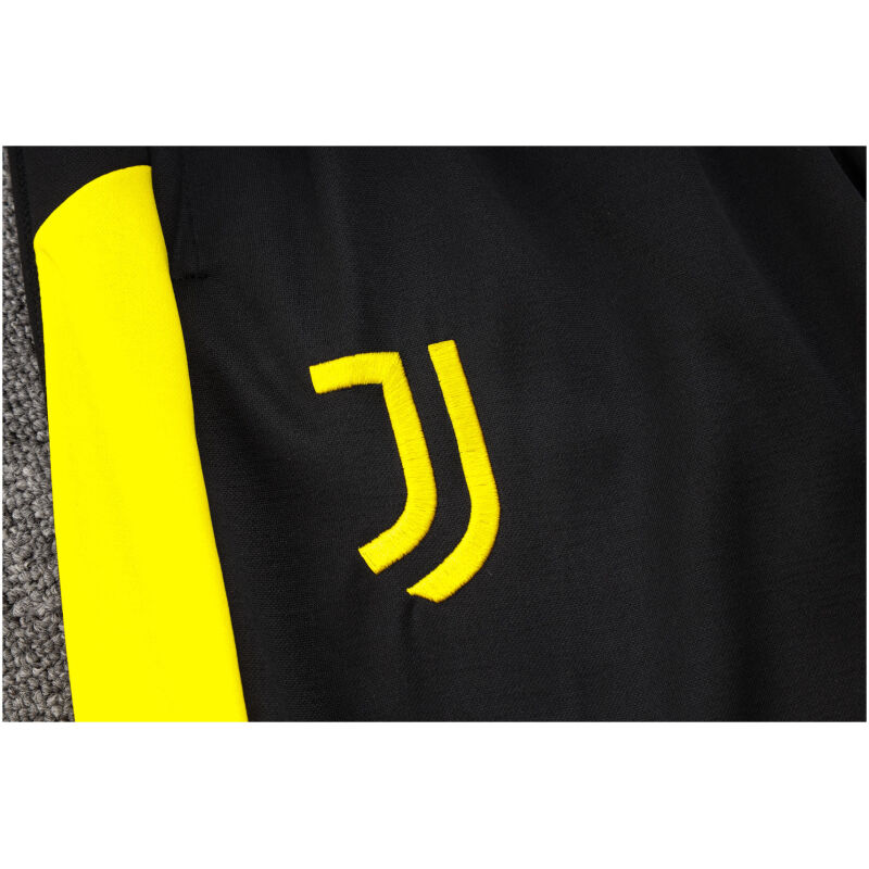 Mens Juventus Hoodie Sweatshirt Black 2023/24