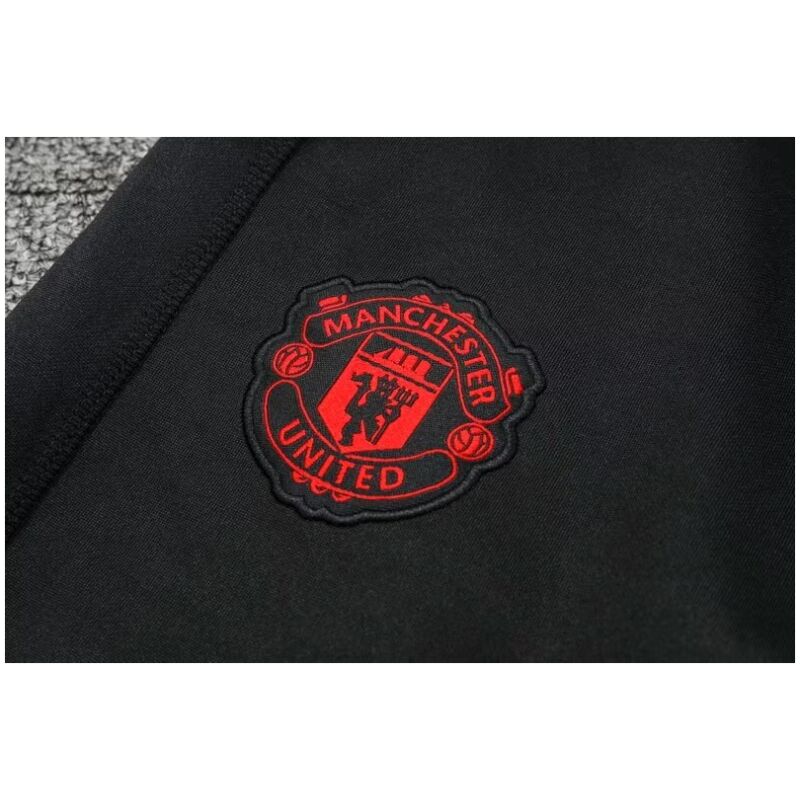 Mens Manchester United Jacket + Pants Training Suit White 2023/24