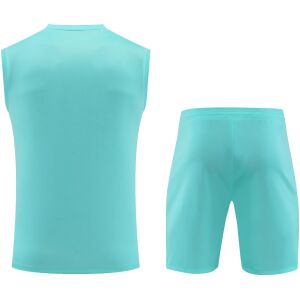 Mens Barcelona Singlet Suit Turquoise 2023/24