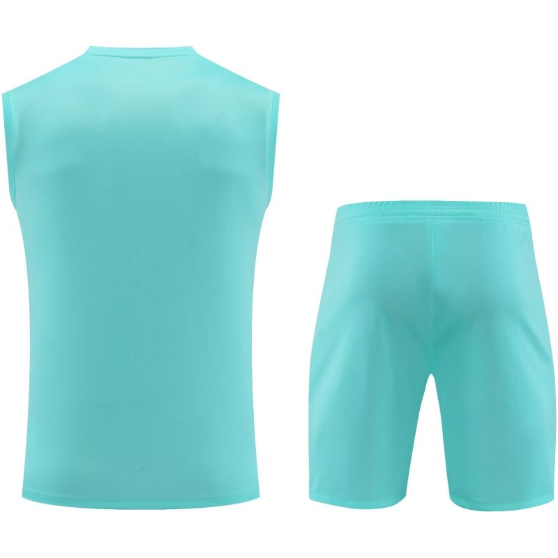 Mens Barcelona Singlet Suit Turquoise 2023/24