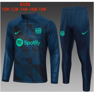 Kids Barcelona Training Suit Royal 2023/24