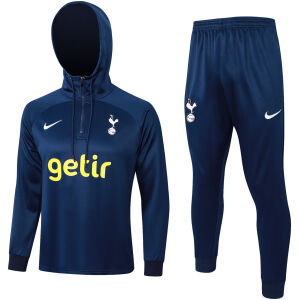 Mens Tottenham Hotspur Hoodie Sweatshirt Royal 2023/24
