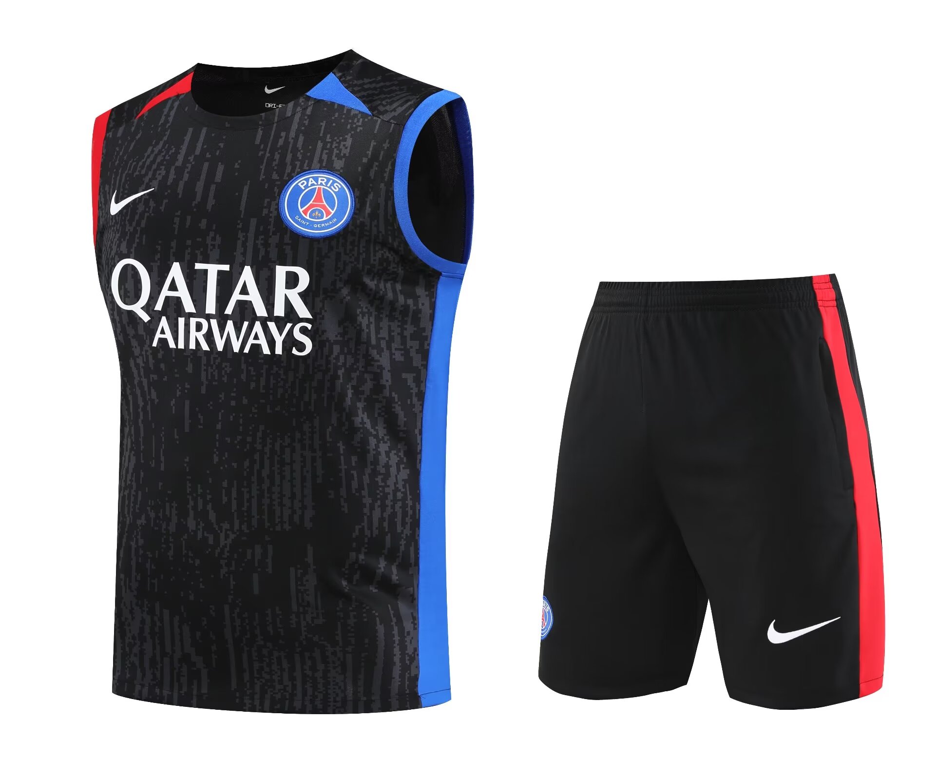 Mens PSG Singlet Suit Black II 2023/24