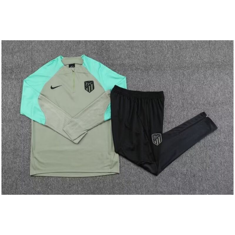 Mens Atletico Madrid Training Suit Greenish 2023/24