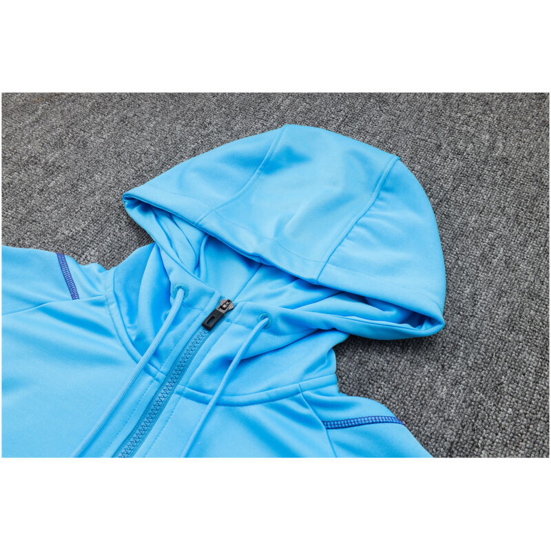 Herren Argentinien Hoodie Sweatshirt Blau 2024