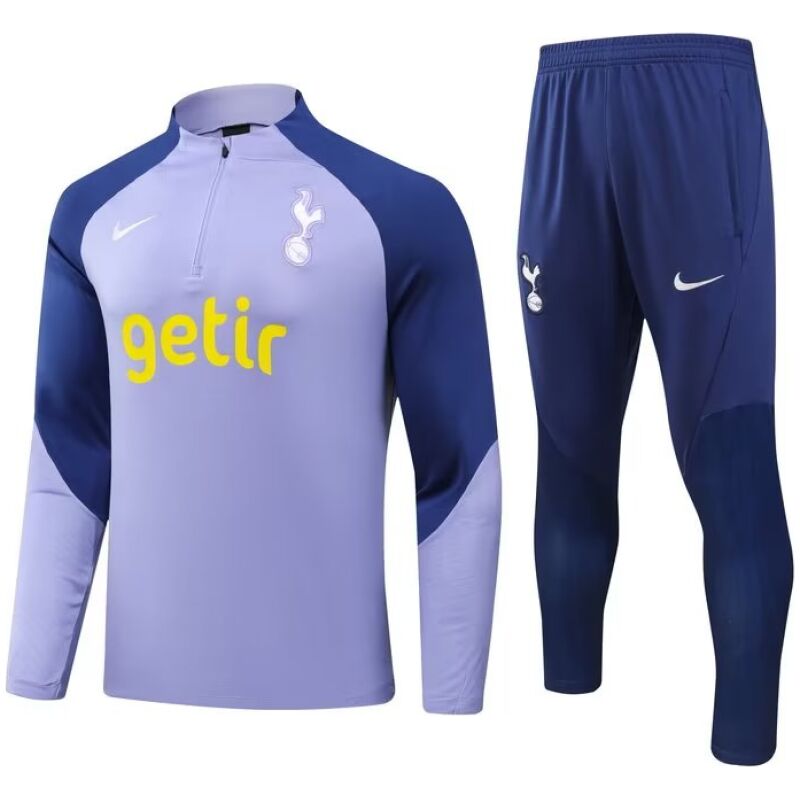 Mens Tottenham Hotspur Training Suit Violet 2023/24
