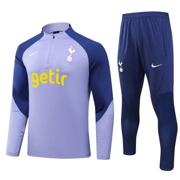Männer Tottenham Hotspur Trainingsanzug Violett 2023/24