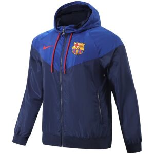 Mens Barcelona All Weather Windrunner Jacket Navy 2023/24