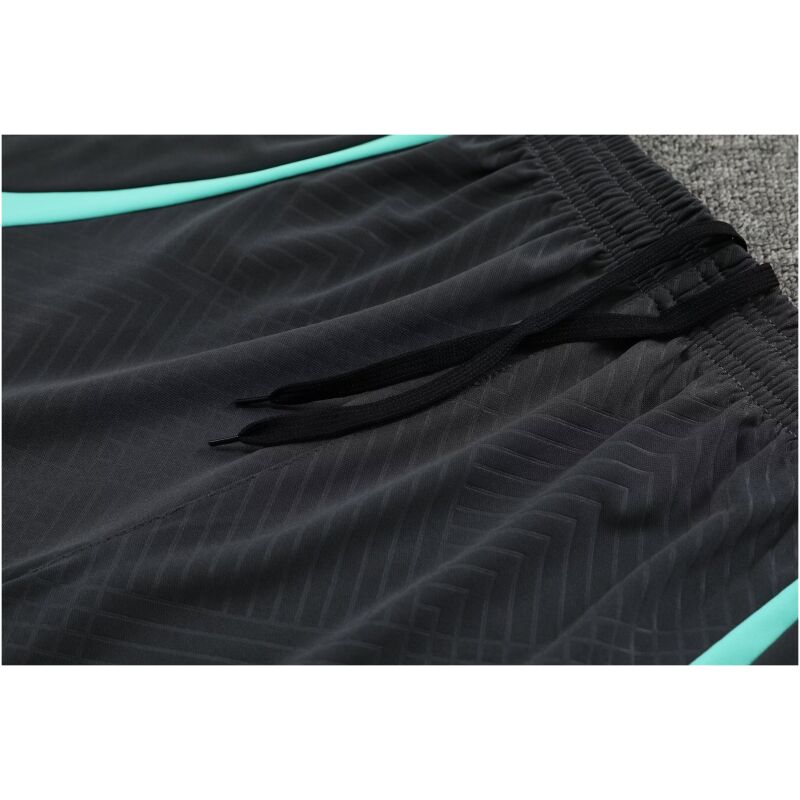 Mens Barcelona Singlet Suit Black – Green 2023/24
