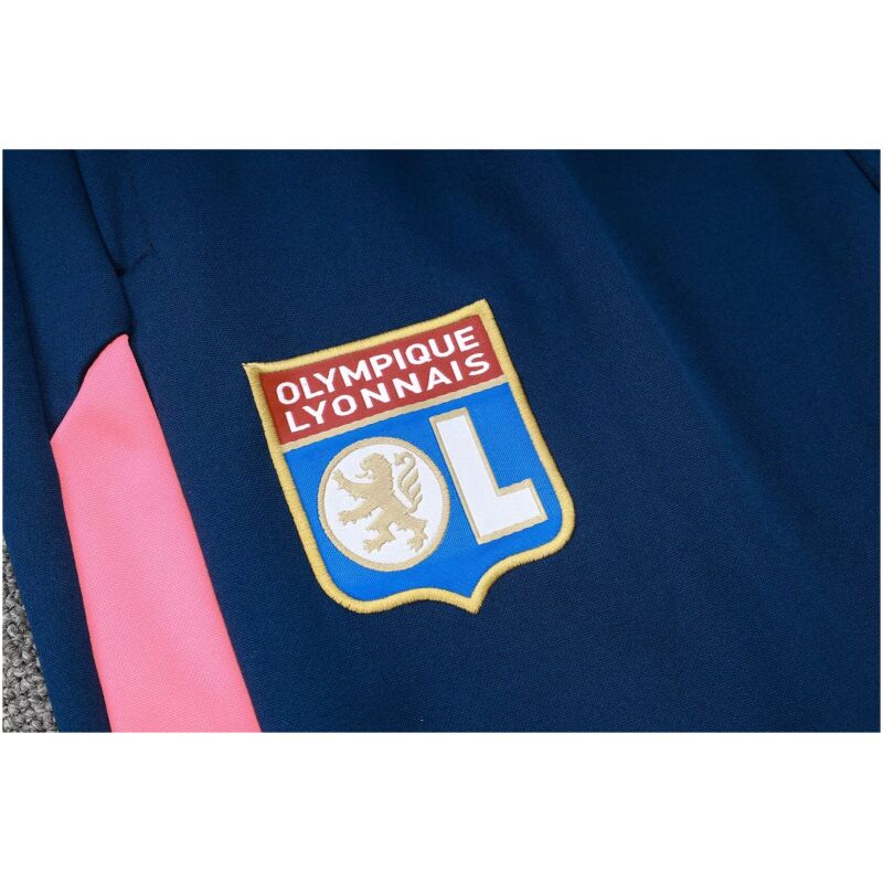 Mens Olympique Lyonnais Training Suit Royal 2023/24