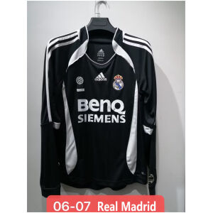 Real Madrid Retro-Auswärtstrikot für Herren, langärmelig, 2006/07