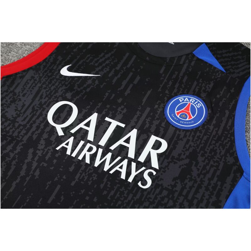 Mens PSG Singlet Suit Black II 2023/24