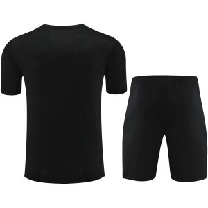 Mens PSG Short Training Suit Black 2023/24