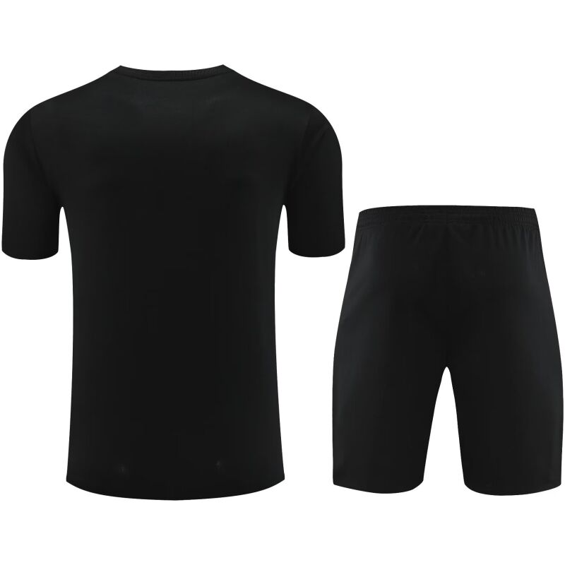 Mens PSG Short Training Suit Black 2023/24