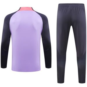 Mens Tottenham Hotspur Training Suit Violet – Black 2023/24