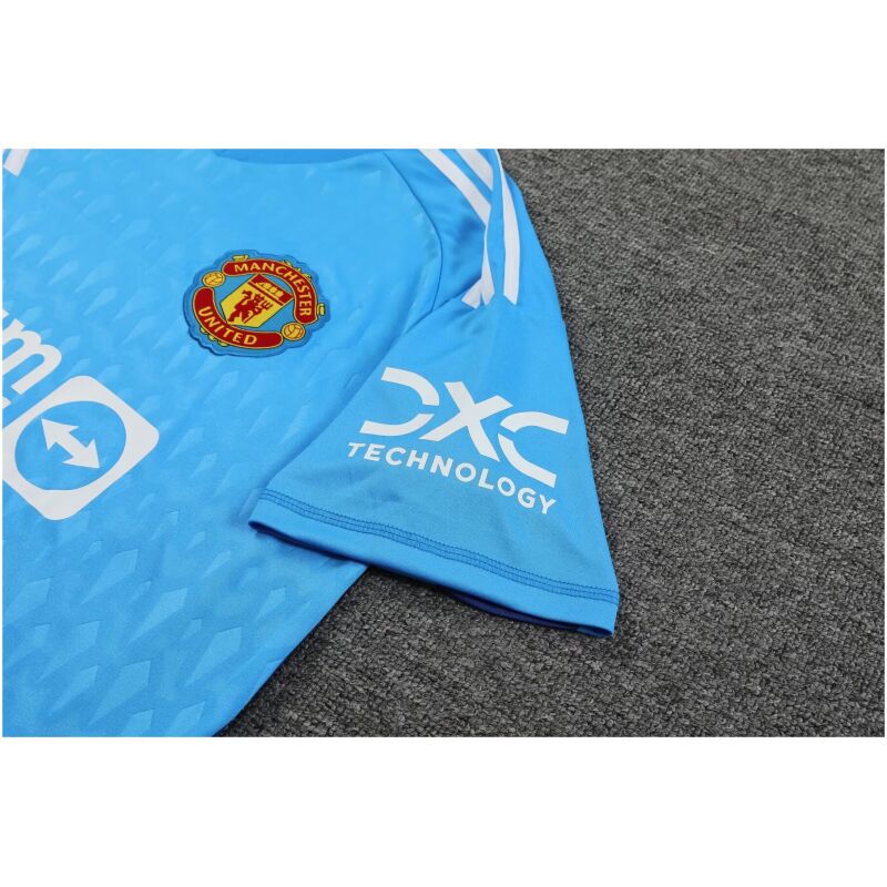 Mens Manchester United Goalkeeper Blue Suit 2023/24