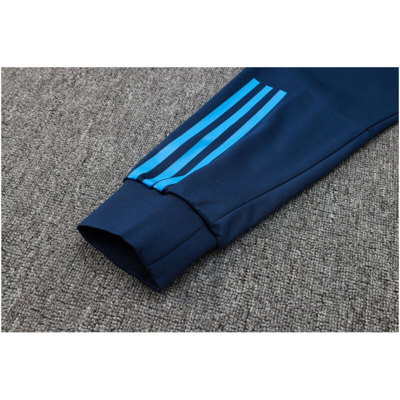 Herren Argentinien Hoodie Sweatshirt Blau 2024