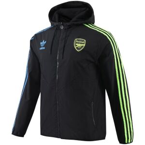 Mens Arsenal All Weather Windrunner Jacket Black 2023/24