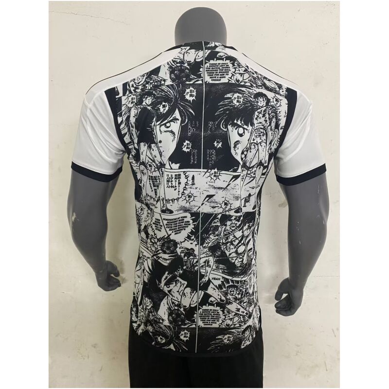 Mens Japan Tsubasa White/Black Jersey 2024