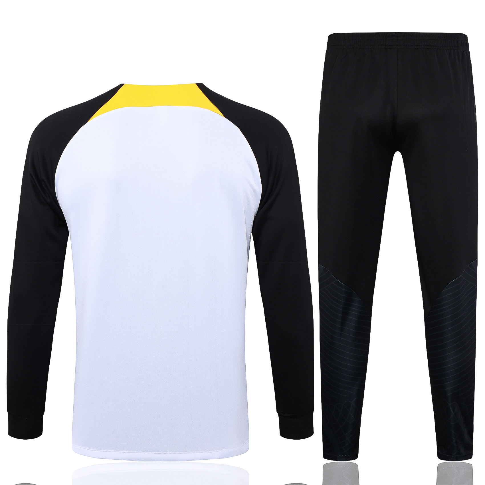 Mens Chelsea Jacket + Pants Training Suit White – Black 2023/24