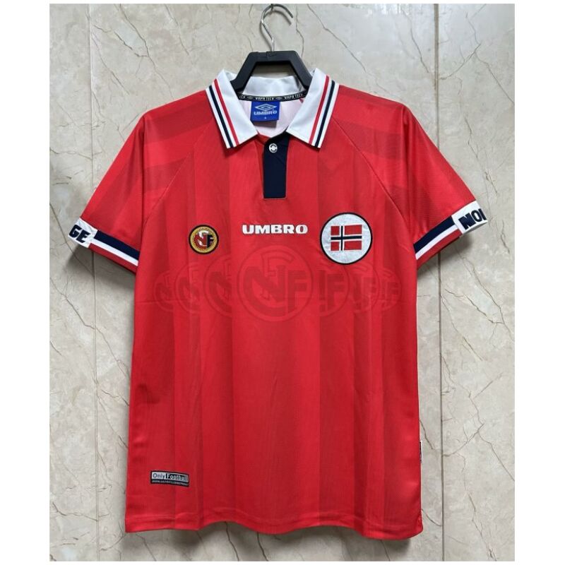 Mens Norway Retro Home Jersey 1998
