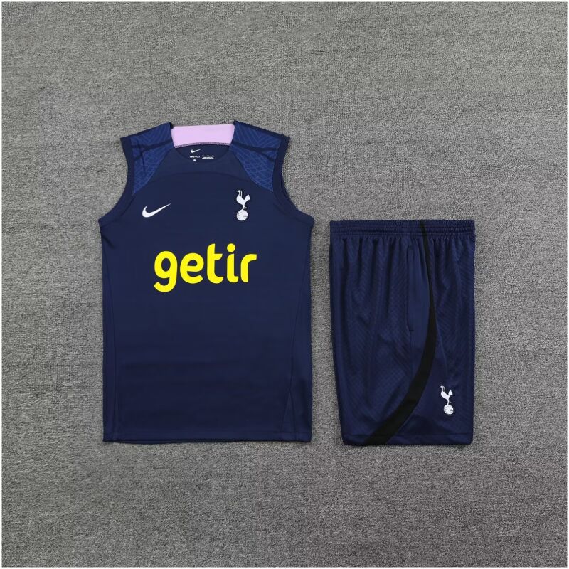 Mens Tottenham Hotspur Singlet Suit Navy 2023/24