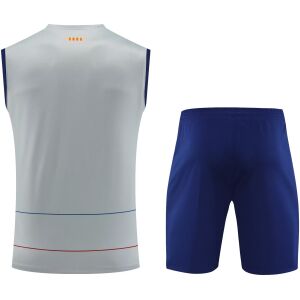 Mens Barcelona Singlet Suit Grey 2023/24