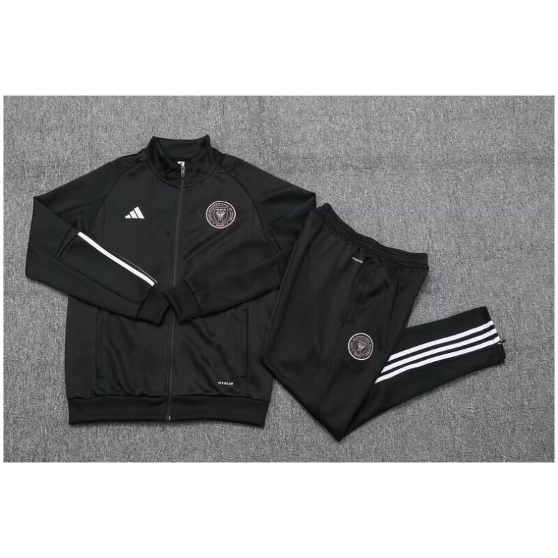 Mens Miami FC Jacket + Pants Training Suit Black 2023/24