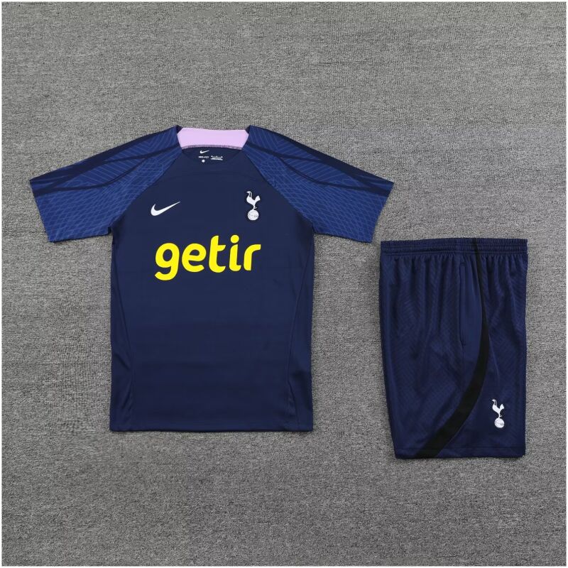 Mens Tottenham Hotspur Short Training Suit Navy 2023/24