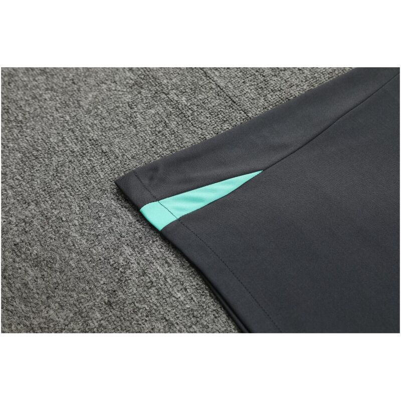 Mens Barcelona Singlet Suit Black – Green 2023/24