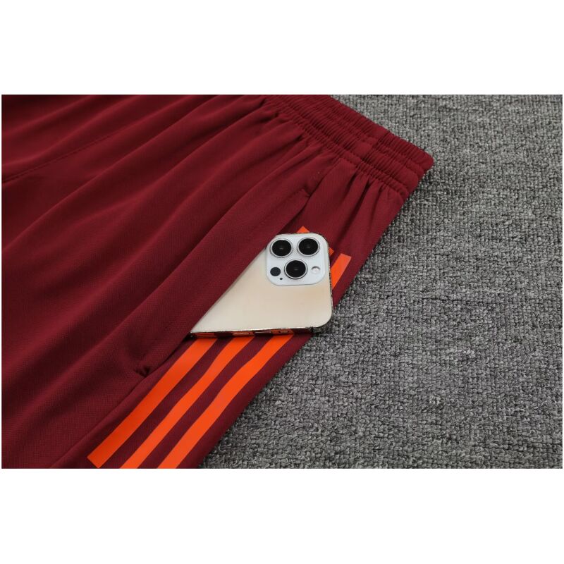 Mens Manchester United Singlet Suit Burgundy 2023/24