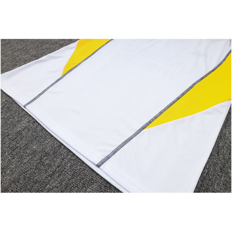 Mens Real Madrid Short Training Jersey White 2023/24