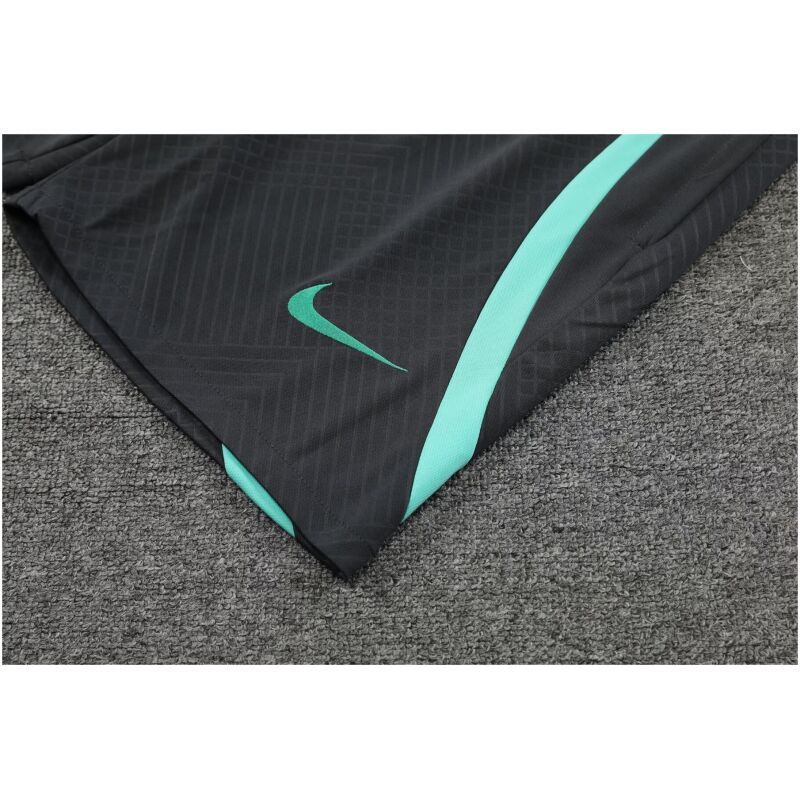 Mens Barcelona Singlet Suit Black – Green 2023/24